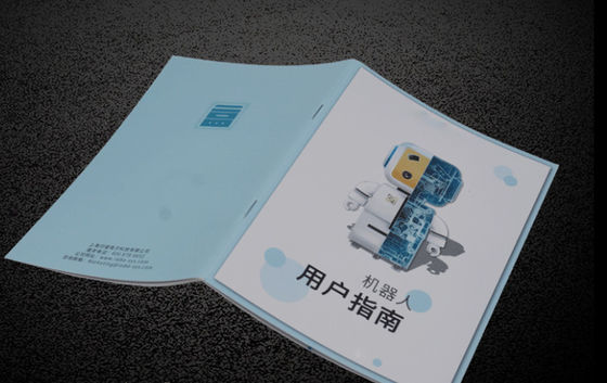 Litho 6C 取扱説明書の印刷 157gsm ステープル パンフレットの印刷